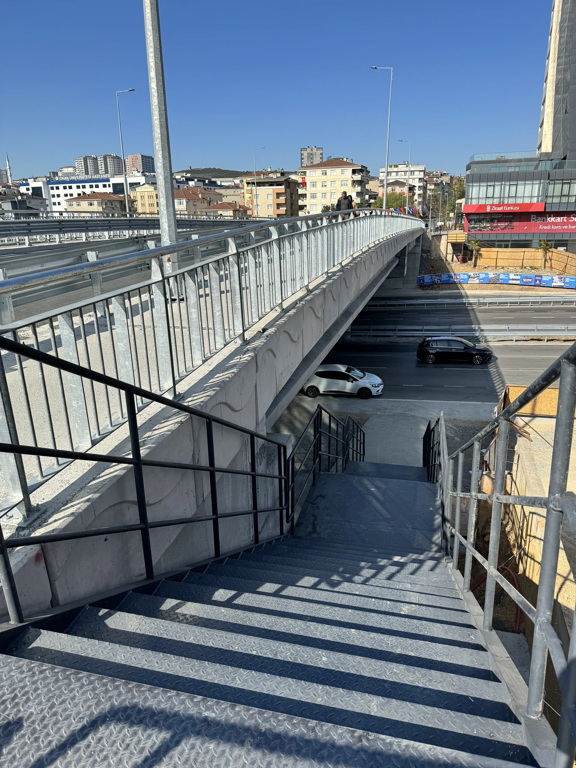 Tuzla-İçmeler Üst Geçit Merdiven ve Korkuluk Projesi